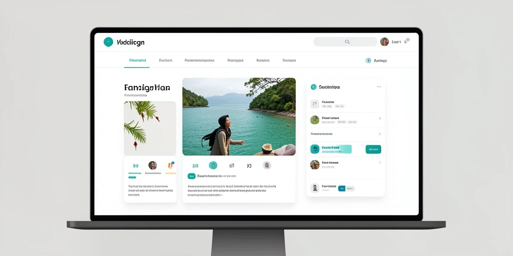 Tampilan awal yang menarik dan user-friendly.